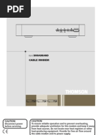 Download Thompson Modem - DCM-425 by Berks Homes SN4022909 doc pdf