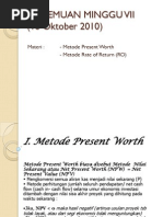 Download Ekotek Minggu Vi Present Worth Irr by train69 SN40229283 doc pdf