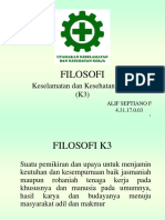 Filosofi: Keselamatan Dan Kesehatan Kerja (K3)