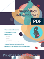 Diagnóstico de Embarazo