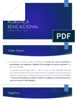 Apresentao Tcnica - Robtica Educacional PDF