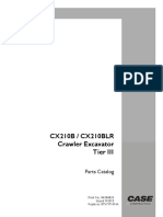 Case CX210B Mine Crawler Excavator Tier 3 Parts Manual PDF