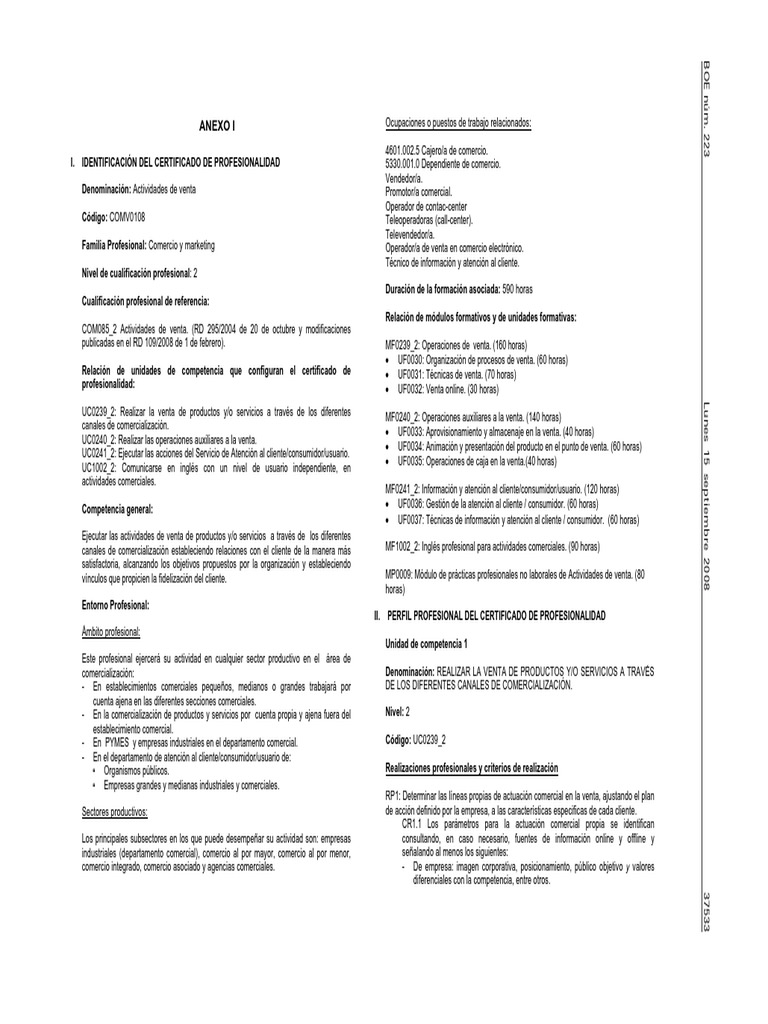 Certificado Actividad De Ventas Pdf Servicio Al Cliente Calidad Comercial