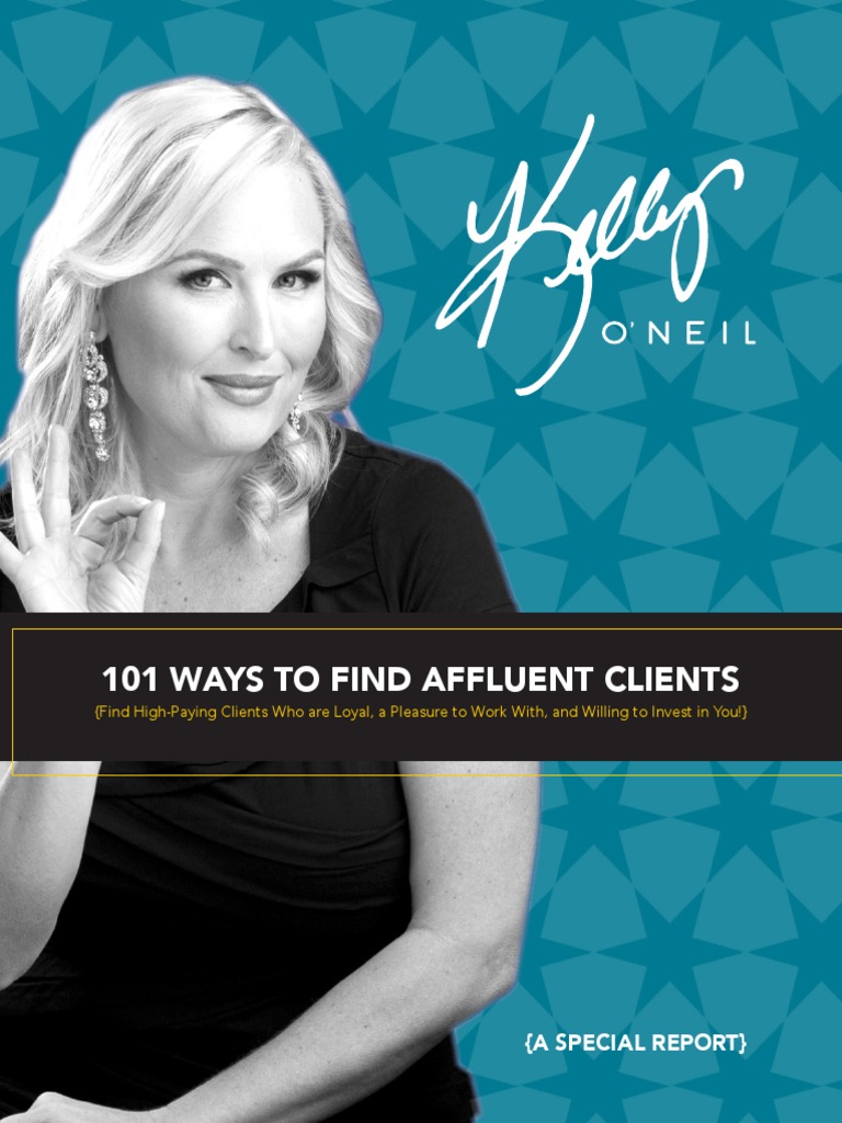 101 Strategies to Attract Affluent Clients | PDF | Sports | Marketing
