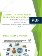 Academia - Its Role in HI March 02