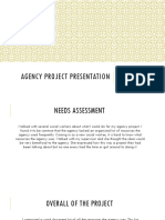 Agency Project Presentation