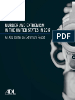 Adl Murder and Extremism Report 2017
