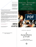 A Social History of Truth Steven Shapin PDF