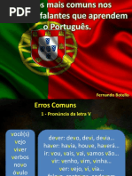 Apressentação 2 - Erros Mais Comuns