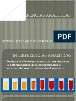 Interferencias Analiticas