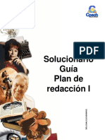 Solucionario Guía Plan de Redacción I PDF