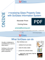 Processing Glass Property Data With Sciglass Information System