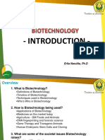 Introduction To Biotechnology PDF