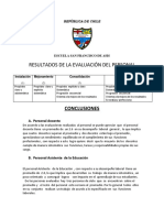 Resultados Evaluacion Del Personal