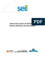 Manual Do Usuário Do SEI-CNEN Sistema Eletrônico de Informações PDF