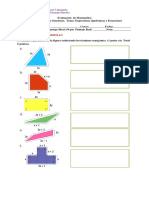 Evaluación de Matemática Algebra y Funciones 8