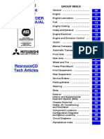 Mitsubishi Eclipse/ Eclipse Spyder Service Manual: Resroucecd Tech Articles