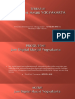 PABRIK!!, +62 852-2561-4844, Jam Digital Masjid Yogyakarta