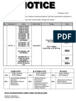 Notice Aiits 4 Class Xi