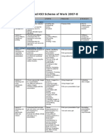 Detailed KS3 Scheme of Work