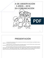 Comunicación 3 Años PDF