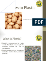 Potatoes To Plastic: Making Bio-Plastic From Starch