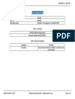 Maximum Demand Sample Report