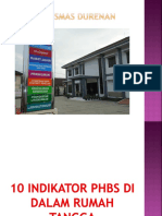 10 Indikator Phbs Di Dalam Rumah Tangga
