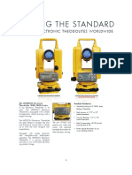Setting The Standard: For Electronic Theodolites Worldwide