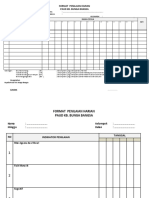 Format Penilaian Harian Bunga Bangsa