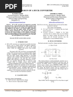 Design of A Buck Converter PDF