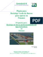 GREENDOCK Reciclaje Verde de Barcos en Puerto Armuelles Panama 2016