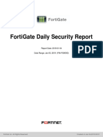 Fortigate Daily Security Report: Report Date: 2019-01-04 Data Range: Jan 03, 2019 (Pia-Fg900D)