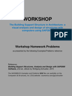 336707143 Workshop Homework Problems Based on SAP2000 by Wolfgang Schueller