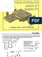 C.I. Audio Si Radio-TV Seria TCAxxxx - Catalog Scurt
