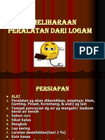 Pemeliharaan Peralatan Dari Logam & Karet