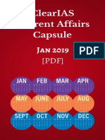 Clearias Current Affairs Capsule Jan 2019 PDF