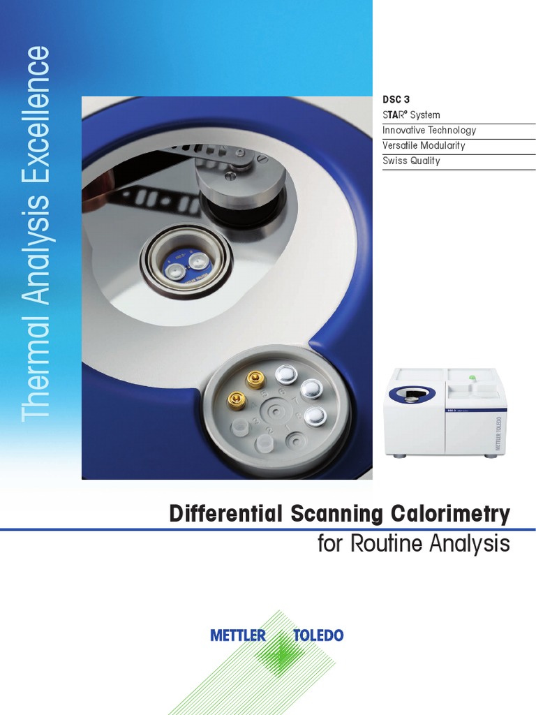 Thermal Analysis Excellence | PDF | Differential Scanning Calorimetry ...