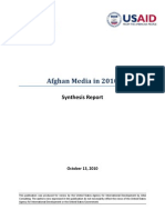 Afghan Media in 2010