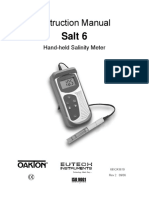 Ecoscan Salt 6 Manual