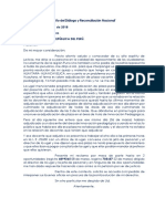 Año Del Diálogo y Reconciliación Nacional