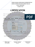 Certification Light Background