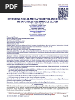 INVESTING SOCIAL MEDIA TO OFFER AND ECLECTIC OF INFORMATION