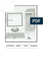 Unit System Monitor Mouse Keyboard