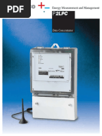 100723 Iskraemeco - Data Sheet P2LPC-Koncentrator Ang