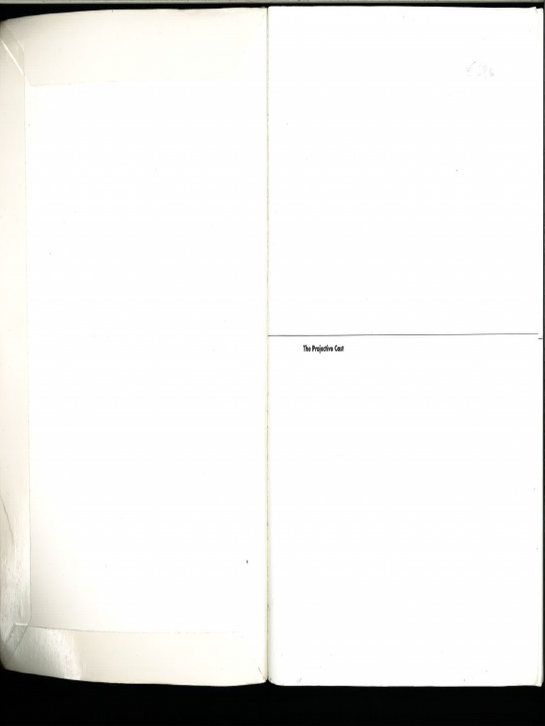 The Projective Cast, Robin Evans | PDF