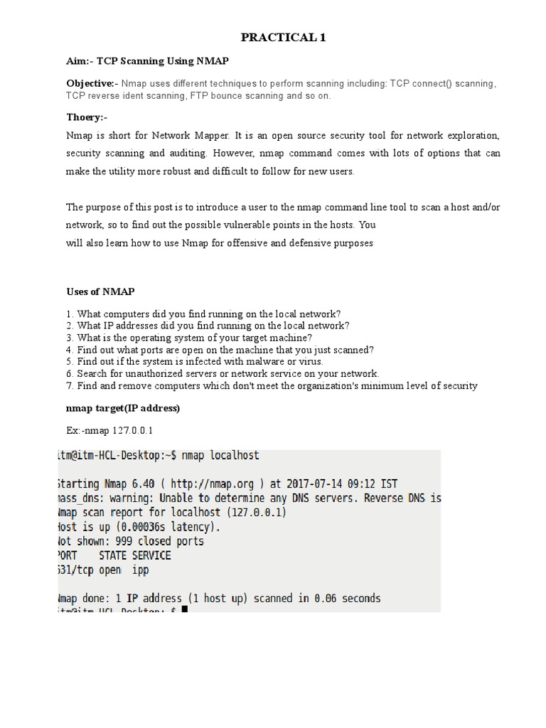 Final Cyber Security Lab Manual Practical 1 To Practical 10 | PDF