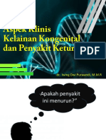 Aspek Klinis Kelainan Kongenital Dan Penyakit Keturunan