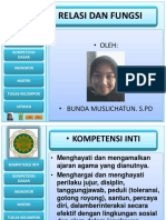 Powerpoint Relasi Dan Fungsi Kelas 8 Ole