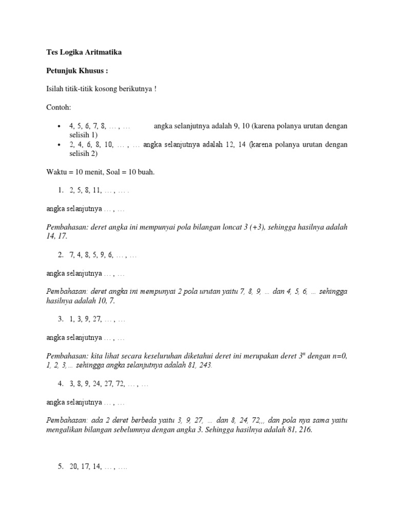 Tes Logika Aritmatika.docx